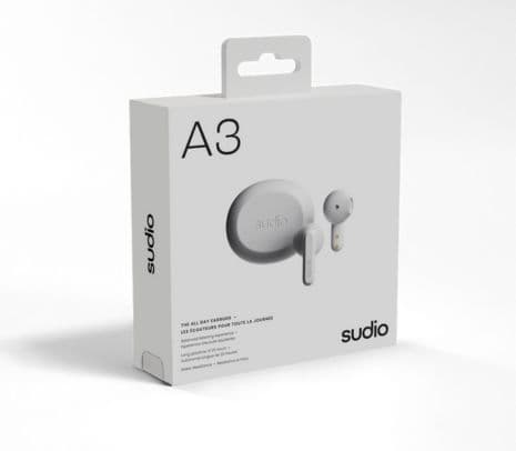 SUDIO A3 EARPHONES TWS WHITE - 2