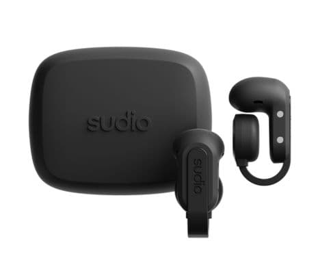 SUDIO B3 EARPHONES OPEN EAR AIR CONDUCTION TWS BLACK