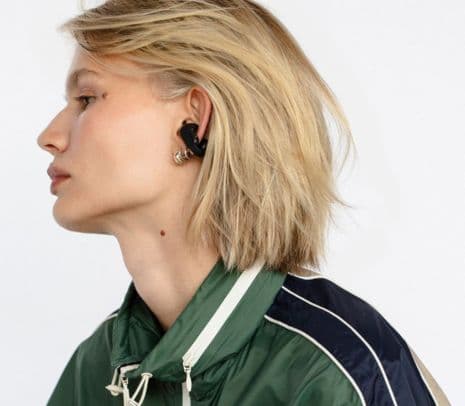 SUDIO B3 EARPHONES OPEN EAR AIR CONDUCTION TWS BLACK - 3