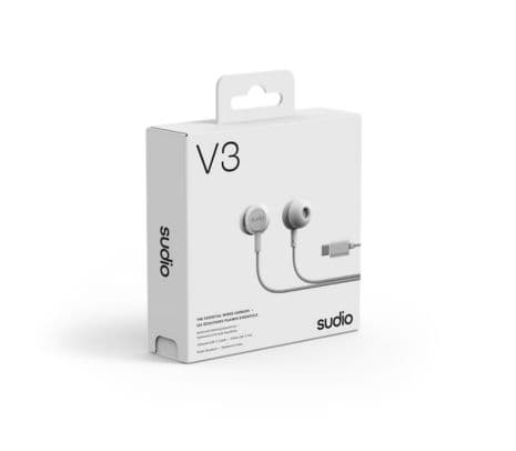 SUDIO V3 EARPHONES WHITE USB-C - 2