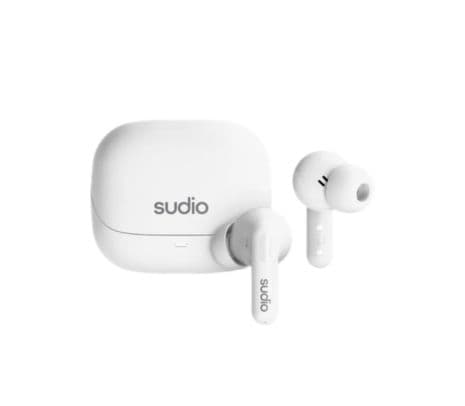 SUDIO C8 EARPHONES TWS WHITE ANC