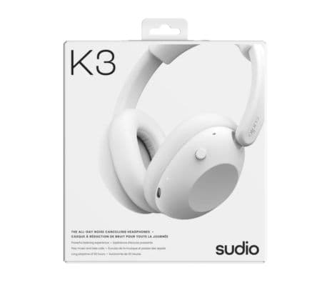 SUDIO K3 HEADPHONES WHITE ANC - 2