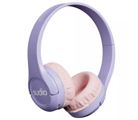 SUDIO K1 HEADPHONES P/NIÑO BT PURPLE