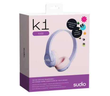 SUDIO K1 HEADPHONES P/NIÑO BT PURPLE - 2