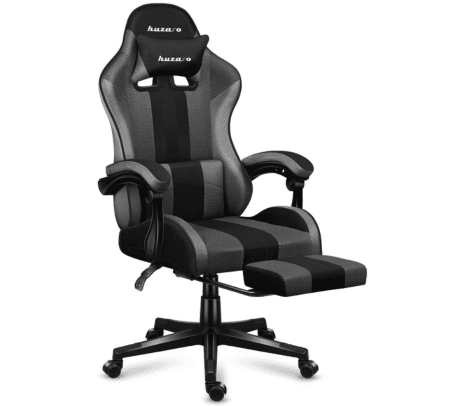 HUZARO HZ-FORCE 4.7 SILLA GAMING GREY MESH - 2