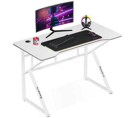 HUZARO HZ-HERO 1.6 MESA/ESCRITORIO GAMING WHITE - 2