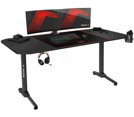 HUZARO HZ-HERO 4.7 MESA/ESCRITORIO GAMING BLACK - 2
