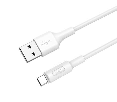 HOCO X25 CABLE SOARER USB-A A USB-C WHITE 1M - 2