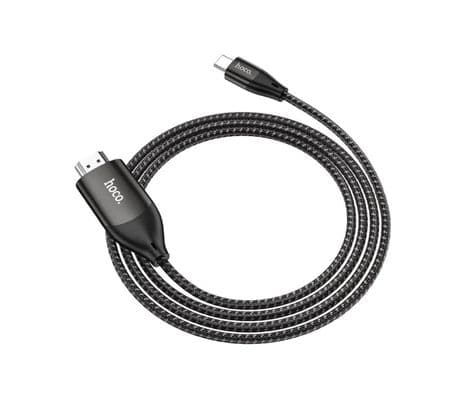HOCO UA16 CABLE USB-C A HDMI METAL GREY 2M - 2