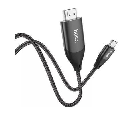 HOCO UA16 CABLE USB-C A HDMI METAL GREY 2M - 3