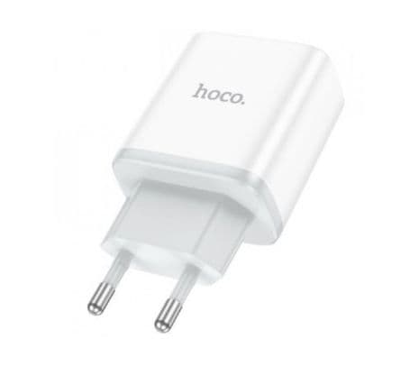 HOCO C104A CARGADOR PARED USB-C 3.0 EU 20W WHITE - 3