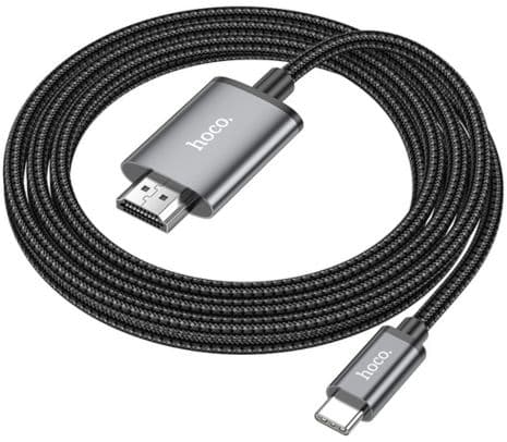 HOCO UA27 CABLE USB-C A HDMI 2M METAL GREY - 3
