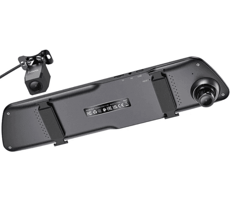 HOCO DV4 DASHCAM VIDEOCAMARA PARA ESPEJO C/DISPLAY P/AUTO BK - 3