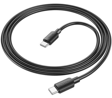 HOCO X96 CABLE HYPER USB-C A USB-C FAST CHARGE 60W BLACK 1M - 3