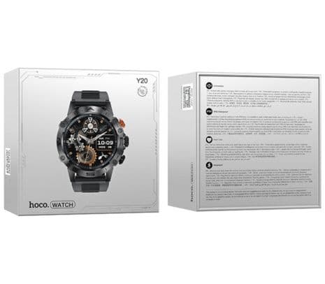 HOCO Y20 RELOJ SMART SPORTS WATCH BLACK - 2