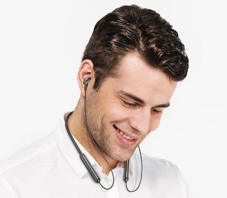 HOCO ES67 EARPHONES NECKBAND PERCEPTION BT BK - 2