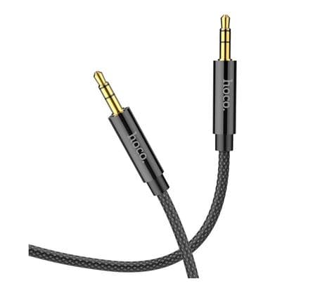 HOCO UPA19 CABLE AUX AUDIO 3,5 MM BLACK 1M