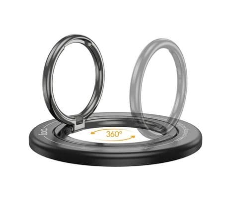 HOCO GH3 SOPORTE PARA SMARTPHONE C/ANILLO MAGNETICO BLACK - 2