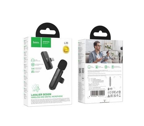 HOCO L20 FAIR MICROFONO INALAMBRICO USB-C - 3
