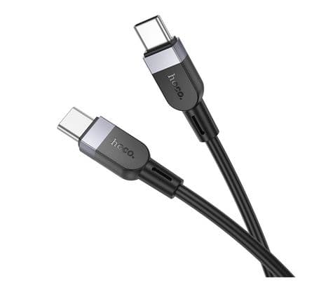 HOCO X109 ENERGY 60W SILICONE CABLE USB-C A USB-C 2M BLACK - 2