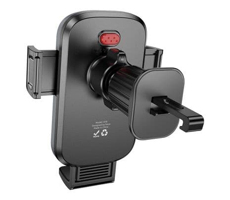 HOCO H78 SOPORTE SMARTPHONE PARA AUTO BLACK METAL - 2