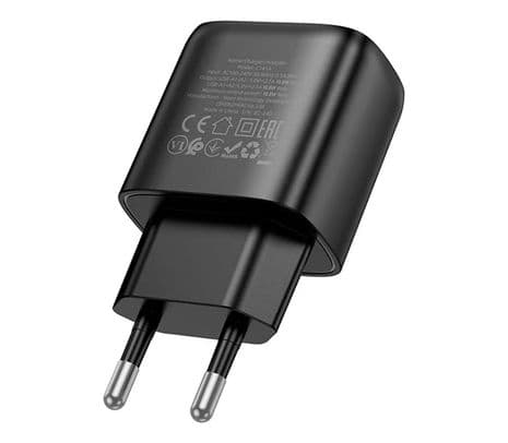 HOCO C141A CARGADOR DE PARED C/CABLE USB-C 10.5W BLACK - 2