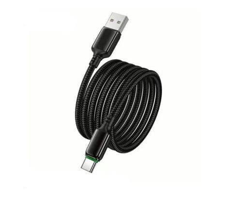 HOCO X127 EXCEED CABLE USB/USB-C BLACK 60W 1.0M - 2