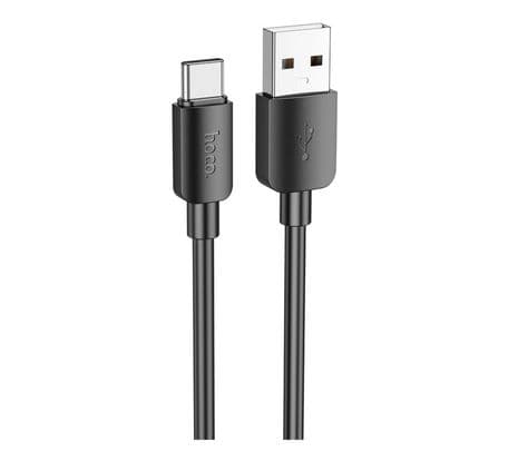 HOCO X96 CABLE HYPER USB-A USB-C 100W BLACK 1.0M