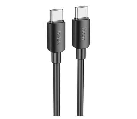 HOCO X96 CABLE HYPER USB-C A USB-C FAST CHARGE 100W BLACK 1.0M