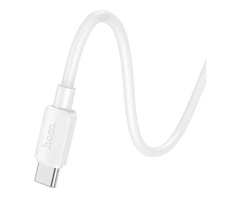 HOCO X96 CABLE HYPER USB-C A USB-C FAST CHARGE 100W WHITE 1.0M - 2