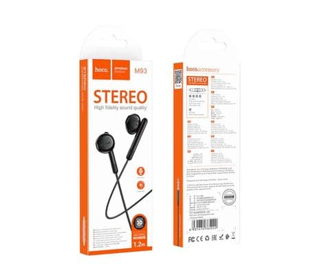 HOCO M93 EARPHONES JOY C/MIC USB-C WHITE - 4