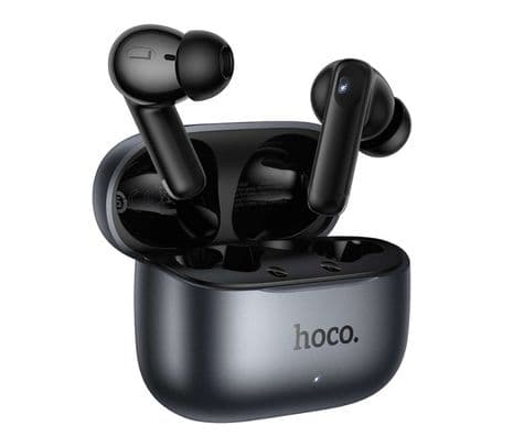 HOCO EQ27 EARPHONES FUN CON TRADUCTOR IA TWS METAL GREY