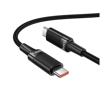 HOCO U153 CABLE EXTREME USB-C A USB-C 100W BLACK 1.2M - 4