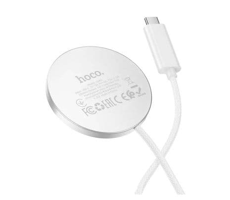 HOCO CW63 CARGADOR PRO INALAMBRICO MAGNETICO FAST CHARGE WHITE - 2