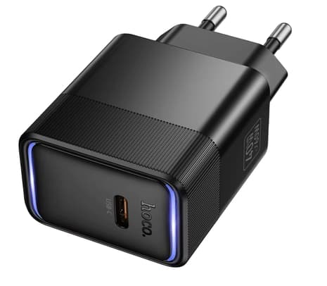 HOCO CS113A CARGADOR DE PARED PD40W 1 USB-C BLACK - 3