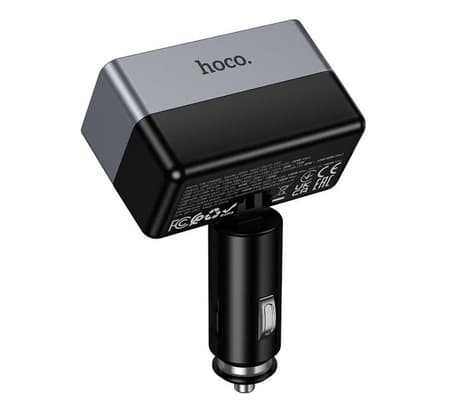 HOCO Z65A CARGADOR DE AUTO PD45W 2 USB-C Y 1 USB-A Y 1 PUERTO BLACK - 5