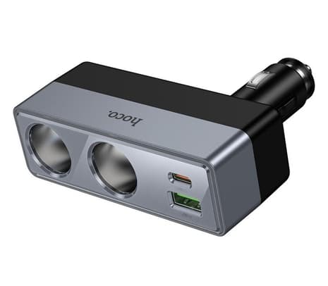 HOCO Z65B CARGADOR DE AUTO PD48W 1 USB-C Y 1 USB-A Y 2 PUERTO BLACK - 2