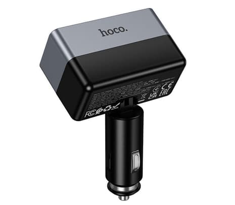 HOCO Z65B CARGADOR DE AUTO PD48W 1 USB-C Y 1 USB-A Y 2 PUERTO BLACK - 5