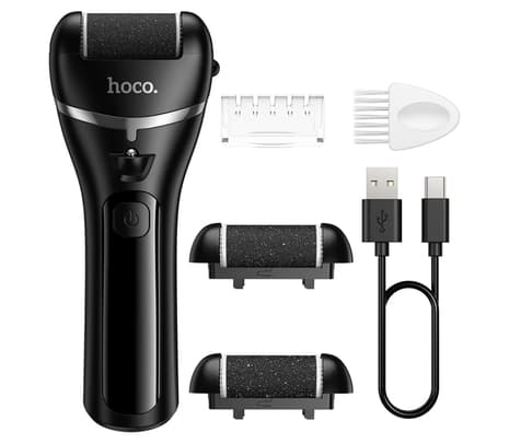 HOCO HP90 REMOVEDOR DE ASPEREZAS PARA PIES INALAMBRICA BLACK - 4
