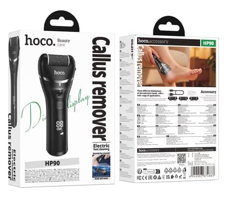 HOCO HP90 REMOVEDOR DE ASPEREZAS PARA PIES INALAMBRICA BLACK - 5