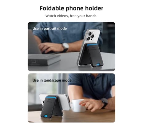 HOCO E91I SOPORTE/TARJETERO TAG LOCALIZADOR MAGNETICO P/SMARTPHONE IOS BLACK - 4
