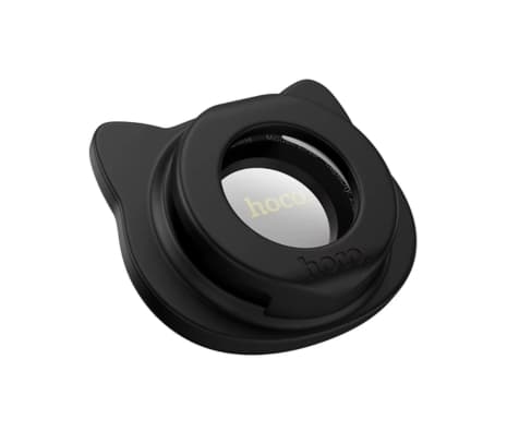 HOCO E91D TIGER TAG LOCALIZADOR C/HOLDER P/COLLAR C/FORMA DE GATO IOS BLACK - 3