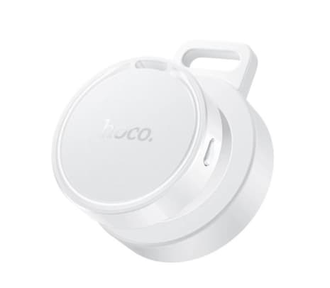HOCO E101 TAG LOCALIZADOR DUAL C/HOLDER ANDROID/IOS WHITE