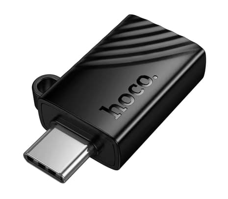 HOCO HB53 LECTOR DE TARJETAS TF USB-C 2.0 BLACK - 2