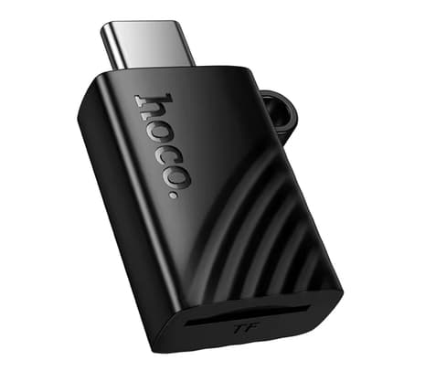 HOCO HB53 LECTOR DE TARJETAS TF USB-C 2.0 BLACK - 3