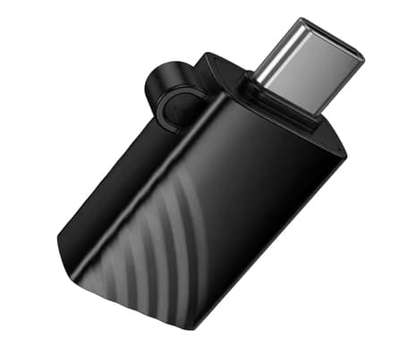 HOCO HB53 LECTOR DE TARJETAS TF USB-C 2.0 BLACK - 4