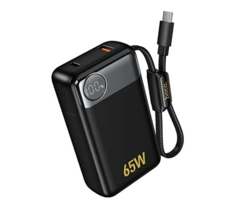 HOCO Q53 POWERBANK SKILLFULL PD65W 12.000MAH C/CABLE BLACK - 2