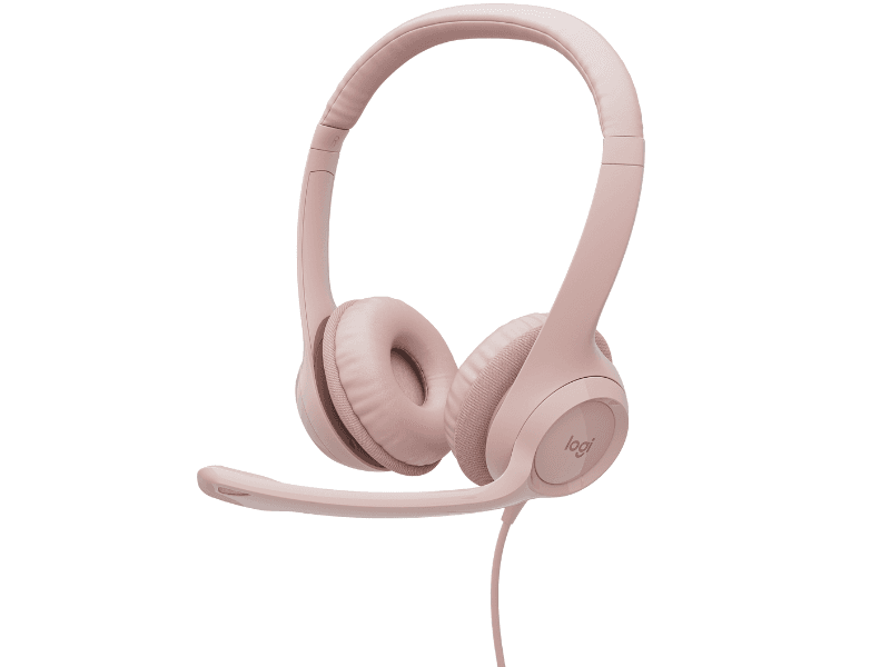 LOGITECH 981-001280 HEADSET H390 ROSE AMR USB P/PROMO**