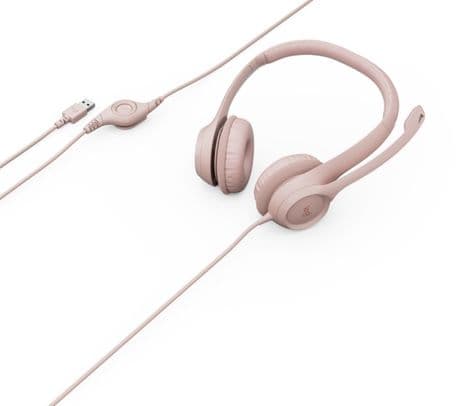 LOGITECH 981-001280 HEADSET H390 ROSE AMR USB P/PROMO** - 3