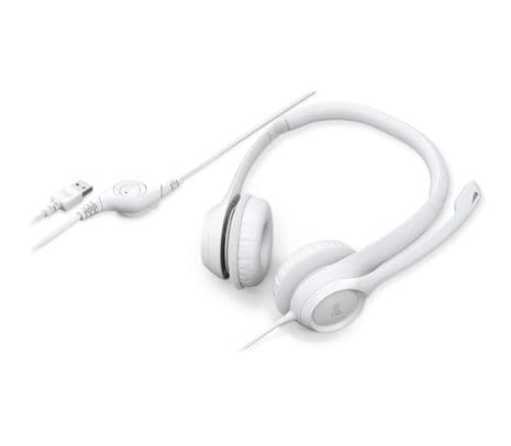 LOGITECH 981-001285 HEADSET H390 OFF WHITE SAMR USB PROMO** - 3